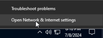 how to fix you are not connected to any networks on windows